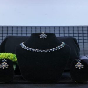 Blue Royal Bridal Set