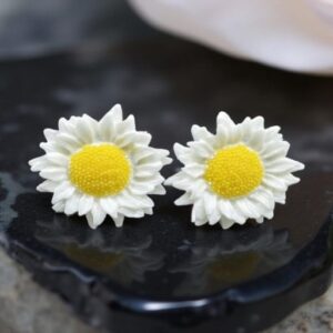 Daisy Flower Stud Earrings